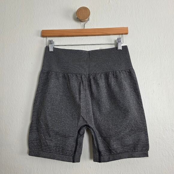 Gymshark Vital Seamless High Waisted Biker Shorts Dark Gray NWOT Size XL - Picture 6 of 8